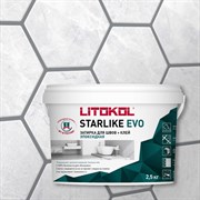 Эпоксидный состав для укладки и затирки мозаики и керамической плитки Litokol STARLIKE EVO S.115 GRIGIO SETA