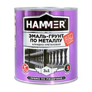 Эмаль-грунт по металлу HAMMER ЭК000133632