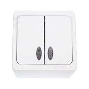 Двухклавишный выключатель NE-AD Murat