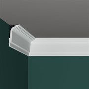 Потолочный плинтус для натяжных потолков ПраймДекор XPS профиль N-80 длина 2м