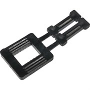 Полипропиеновая полипропиленовая пряжка для ПП/ПЭТ ленты 12-15 мм Кордленд KREP-00112