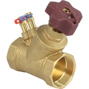 Усиленный латунный муфтовый балансировочный клапан DN.ru КБЛР-050-16