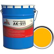 Эмаль Москвичка АК-511 желтая, 25 кг