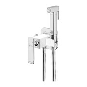 Смеситель Lemark Контест встраиваемый, хром/белый