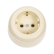 Пластиковая розетка Interior Electric серии "вектор"