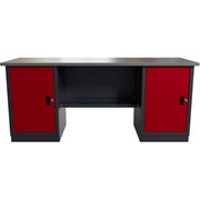 Слесарный двухтумбовый верстак IRONMEBEL worky wk-0/wk-0