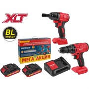Набор аккумуляторного инструмента WORTEX 1329368