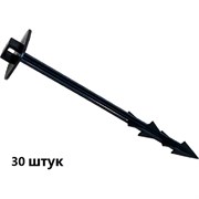 Садовый колышек для крепления агроткани, спанбонда, геотекстиля, укрывного материала и подвязки ГеоПластБорд kl180.30