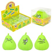 Игрушка-антистресс "ГРУША-ЗЛЮКА", 9х7 см, ассорти, 3 вида, дисплей, JOLLY JOT (ДЖОЛЛИ ДЖОТ), 665790