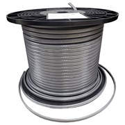 Саморегулирующийся экранированный греющий кабель для труб и водостока EASTEC SRL 16-2