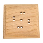 Одноместная подложка под розетку Мезонинъ Престиж