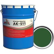 Эмаль Москвичка АК-511 зеленая, 25 кг