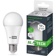 Лампочка светодиодная ALTECH LED Р60-17W-840-E27