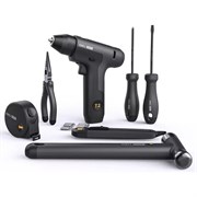 Набор ручного инструмента и шуруповерт Deli Home Series Black HT0208