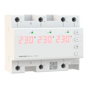 Трехфазное реле напряжения Welrok D6-63 red