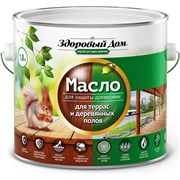 Масло для террас и деревянных полов Здоровый дом Лк-00009548