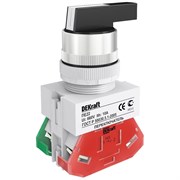 Переключатель DEKraft ПЕ22-ALCR-3-BLK