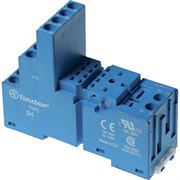 Розетка для реле 55.34, 55.32, 85.02, 85.04 и модулей 99.02, 86.30 FINDER 94049SPA