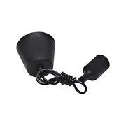 Шнур с патроном IMEX PNL.E27/1 BLACK