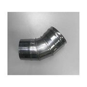 Одностенный отвод Ип Чечихин Е.С. 45гр. Д-115, Aisi-430, 0.8мм