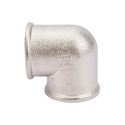 Латунный никелированный угольник STI D270-05006