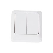 Двухклавишный выключатель TANGO 1007252