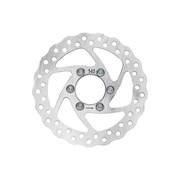 Ротор тормоза Juchuang ZDE-140M 140мм, адаптер под резьбовое крепление, серебристый