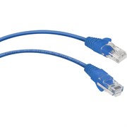 Неэкранированный патч-корд Cabeus PC-UTP-RJ45-Cat.5e-1m-BL-LSZH