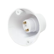 Патрон-стойка Oxion PVC-H008WH-E27