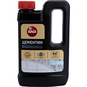 Концентрированное средство для удаления остатков цемента и других строительных смесей Bagi Цементин Уборка после ремонта