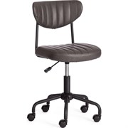 Кресло Tetchair slim искусственная кожа, grey (cерый)