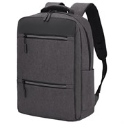 Рюкзак HEIKKI PANEL (ХЕЙКИ), отделение для ноутбука, USB-порт, серый, 44x30x13 см, 273903