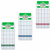 Салфетка универсальная, ХЛОПОК, 47х65 см, белая клетка, легкий цветной контур, ассорти, BOOMHOUSE (БУМХАУС), 700886