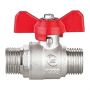 Латунный резьбовой шаровой кран DOUBLE-LIN LL1036 (1/2")