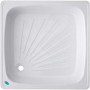 Стальной эмалированный квадратный поддон Laguna 0203.001С1