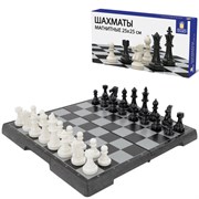 Шахматы магнитные ХИТ классические, доска 25х25 см, ЗОЛОТАЯ СКАЗКА, 665761