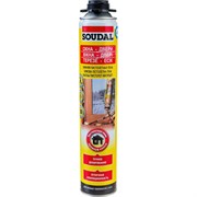 Зимняя пистолетная монтажная пена SOUDAL Желтая 50