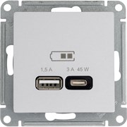 Розетка Systeme Electric USB ATLASDESIGN