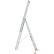 Трехсекционная лестница Эйфель ТЛ 3х14 Ювелир Плюс