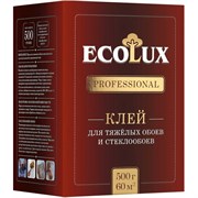 Клей для обоев ECOLUX PROFESSIONAL Стеклообои