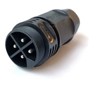 Водостойкий четырехполюсный промышленный разъем TTAF Elektronik WPM-0400M20