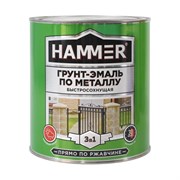 Грунт-эмаль по металлу HAMMER ЭК000125861