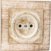 Одноместная розетка duwi Palazzo Vintage