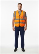 Жилет сигнальный ProfLineLeader СОП-4 (тк.Полиэфир,130), оранжевый