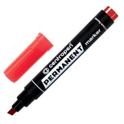 Маркер перманентный CENTROPEN 8576, КРАСНЫЙ, скошенный наконечник, 1-4,6 мм, 585760104