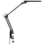 Настольная лампа светильник Сириус С16С на струбцине, СВЕТОДИОДНАЯ, 7 Вт, чёрный