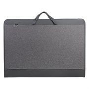 Папка-сумка для рисунков и чертежей каркасная А1 (64х90 см), экокожа, BRAUBERG ART CLASSIC, 272991