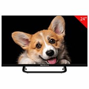 Телевизор TOPDEVICE TDTV24CS03H_BK, 24'' (60 см), 1366x768, HD, 16:9, YaOS, Wi-Fi, Bluetooth, черный