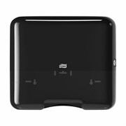 Диспенсер для полотенец TORK (Система H3) Elevation, mini, V-сложения, черный, 553108