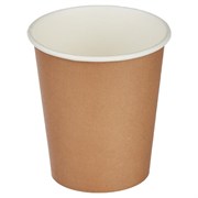 Стакан одноразовый бумажный 200/276 мл, D 80 мм, КОМПЛЕКТ 50 шт., однослойный, Craft 2.0, холодное/горячее, СКАНДИПАКК, -2201, 771S70900-2201